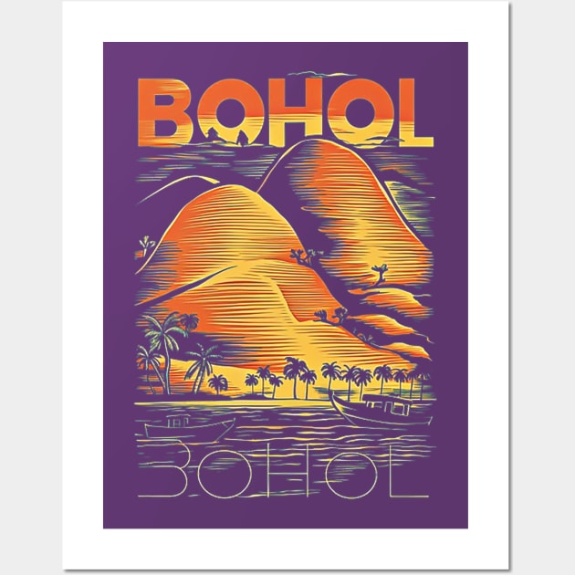 Bohol Island Philippines Wall Art by likbatonboot